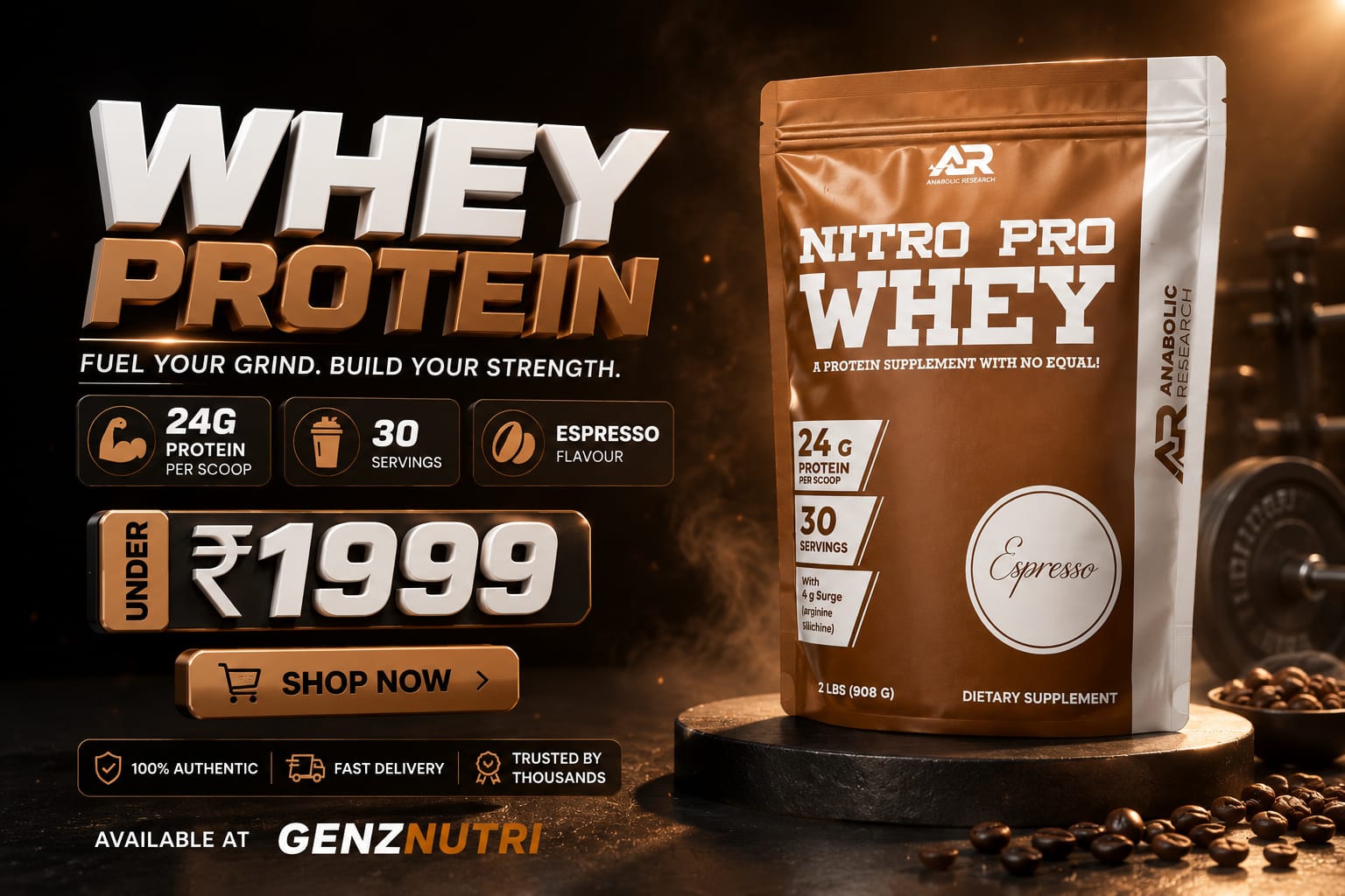 Whey protein under ₹1,999